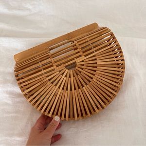 COPY Cult Gaia bamboo handbag